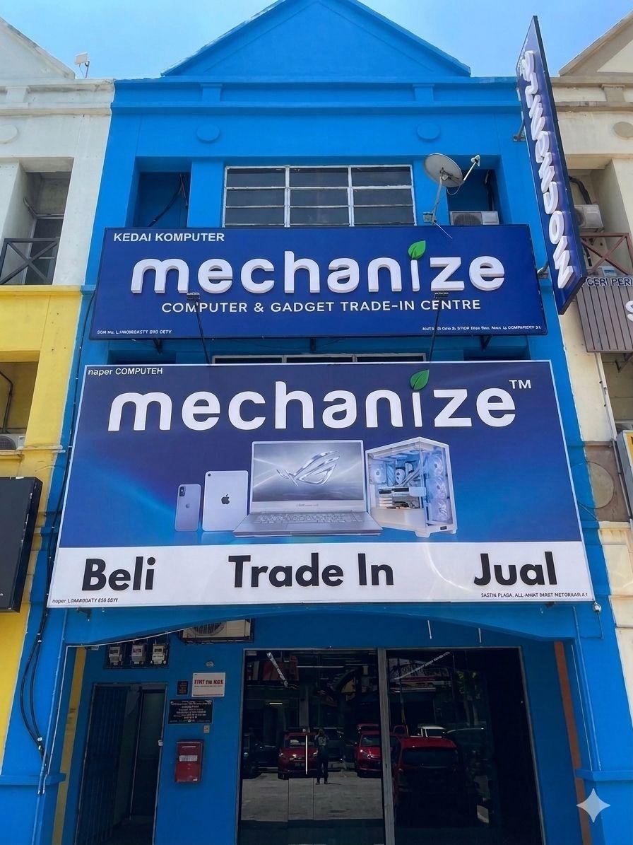 Mechanize store exterior in Bandar Sunway
